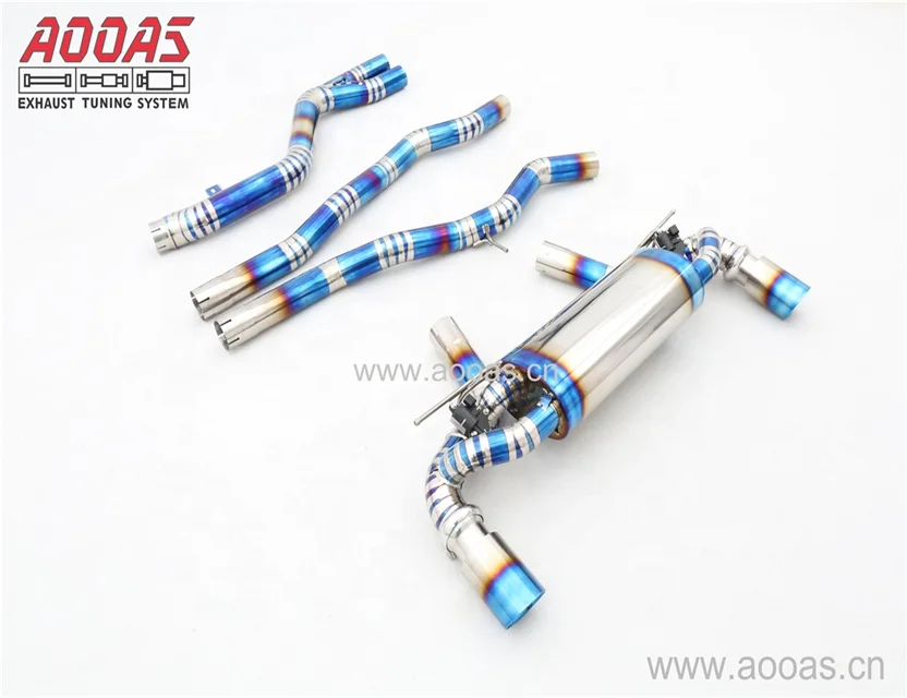 Новый продукт, автомобильные аксессуары, титановый выпускной клапан 120d, выхлопные системы для Toyota Supra A90