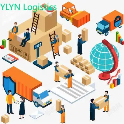 FBA склад Air DHL UPS FEDEX Express логистические компании Быстрая доставка грузов Ddp экспедитор из Китая в Великобританию/Испания/США
