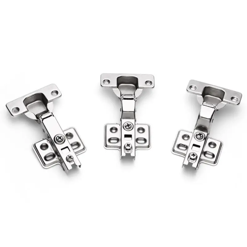 Concealed Hydraulic Hinges Furniture Hinges Half Overlay Soft Close Hinges Kitchen Cabinet