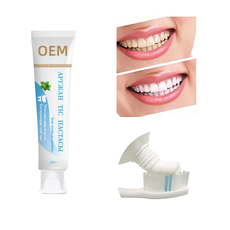 OEM OEM Best Whitening Teeth Fluorid Free Anti Sensitive Mint Formula Flavor Gel Fresh Adult Cheap Toothpaste