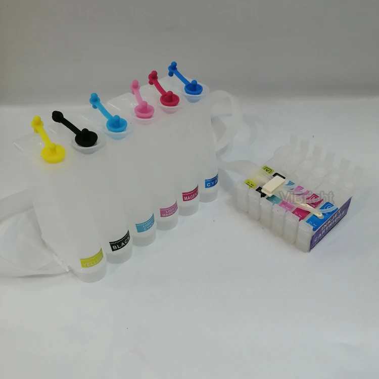 600/700/800/710/810/725/835/837/730Continuous ink supply system with ARC (auto reset chips) Bulk ink system for office or indu