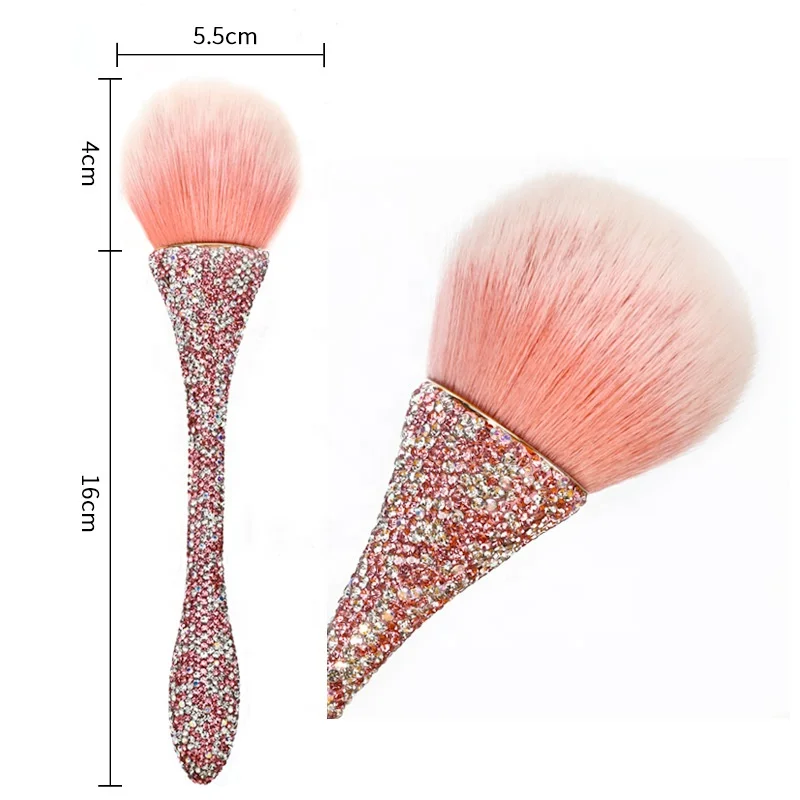 Wholesale Nail Brush Dust Brush Full Sticky Small Waist Soft Makeup Loose Powder Brush