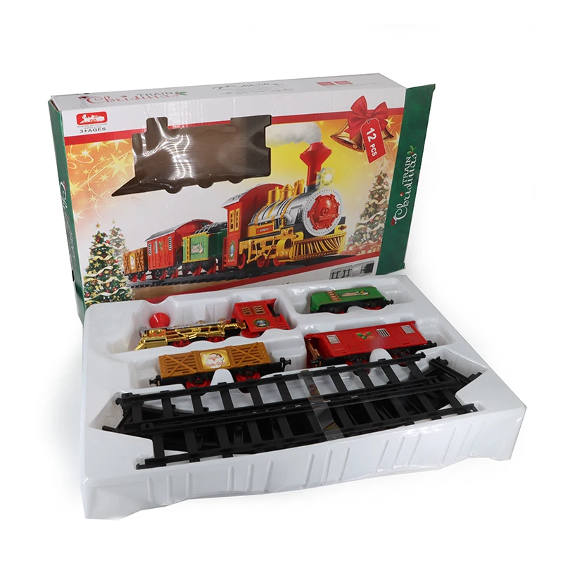 Hot Selling Slot Toys Electric Track Train Car Toy Christmas Gifts For Kids