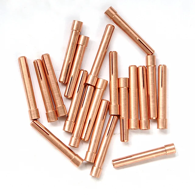 TIG Welding Collect Tips  Argon Arc Welding Copper TIG Collect WP/QQ Series Tungsten Collect TIG Torch Consumables Accessories
