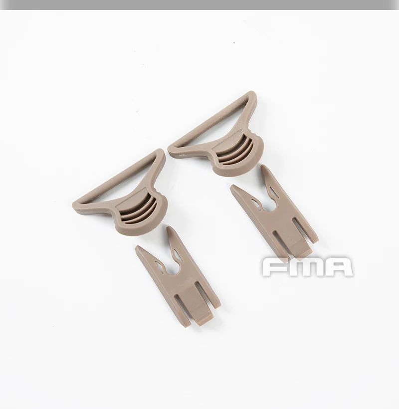 FMA Goggle Swivel Clips 36mm Wide Helmet Rail Mount Goggles accessories rail mounting buckle TB312-314