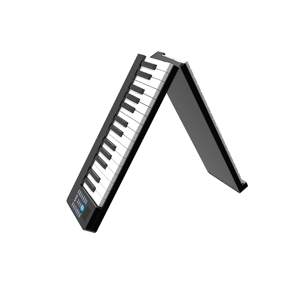 Bluetooth Foldable Piano Keyboard For Travel  Full Size Folding Piano Keyboard Electric Piano