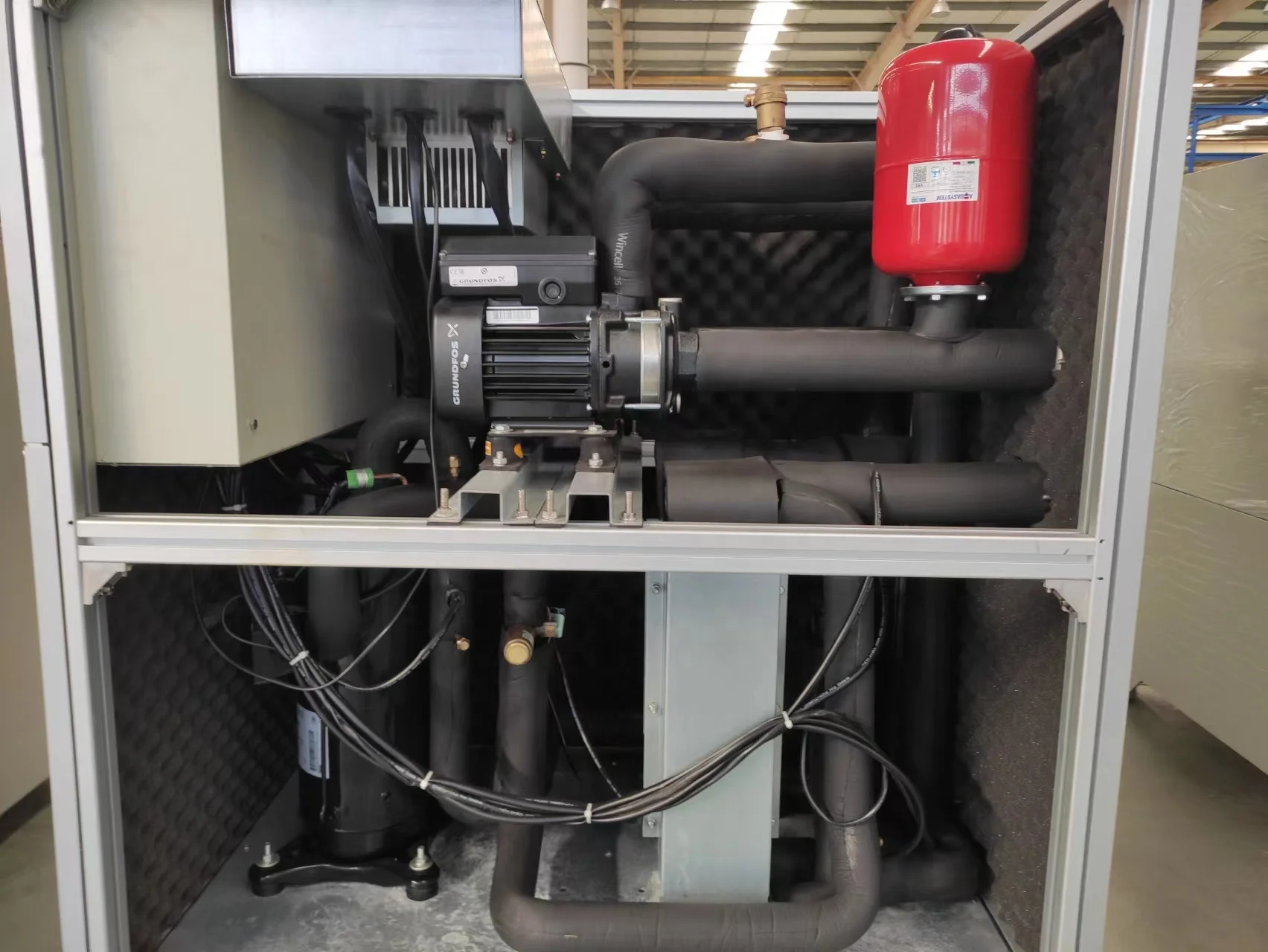 High quality 10 kw water cooled water chiller geothermal Heat Pump