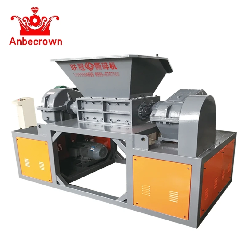 
Most popular double shaft wood shredder wood crusher machine for wood shred 