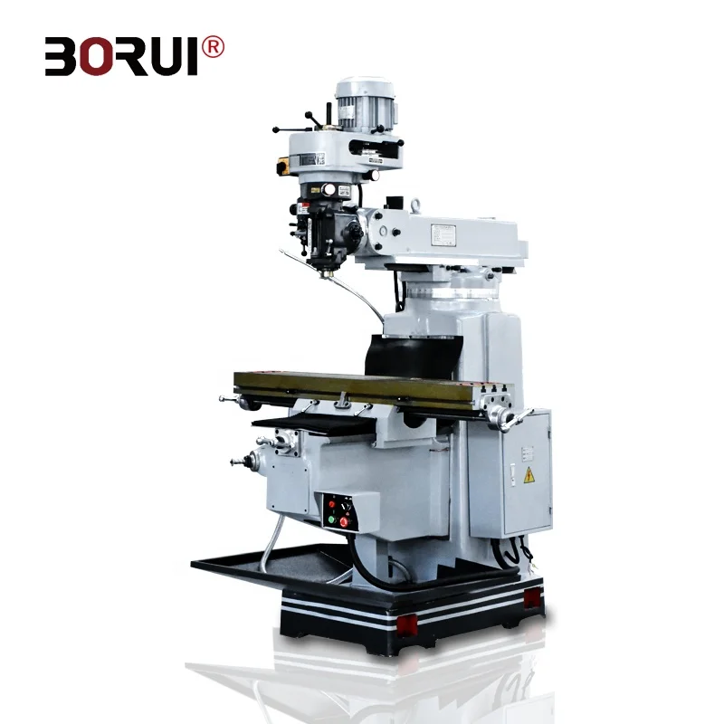 X6325 2 Axis China Universal Vertical Turret Hand Milling Machine For Sale