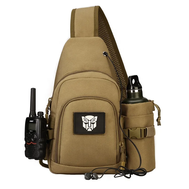 Manufacturer Custom Multi-purpose Waterproof  Outdoor Messenger Bag Sling Shoulder Bag Camouflage Tactical Chest Bag