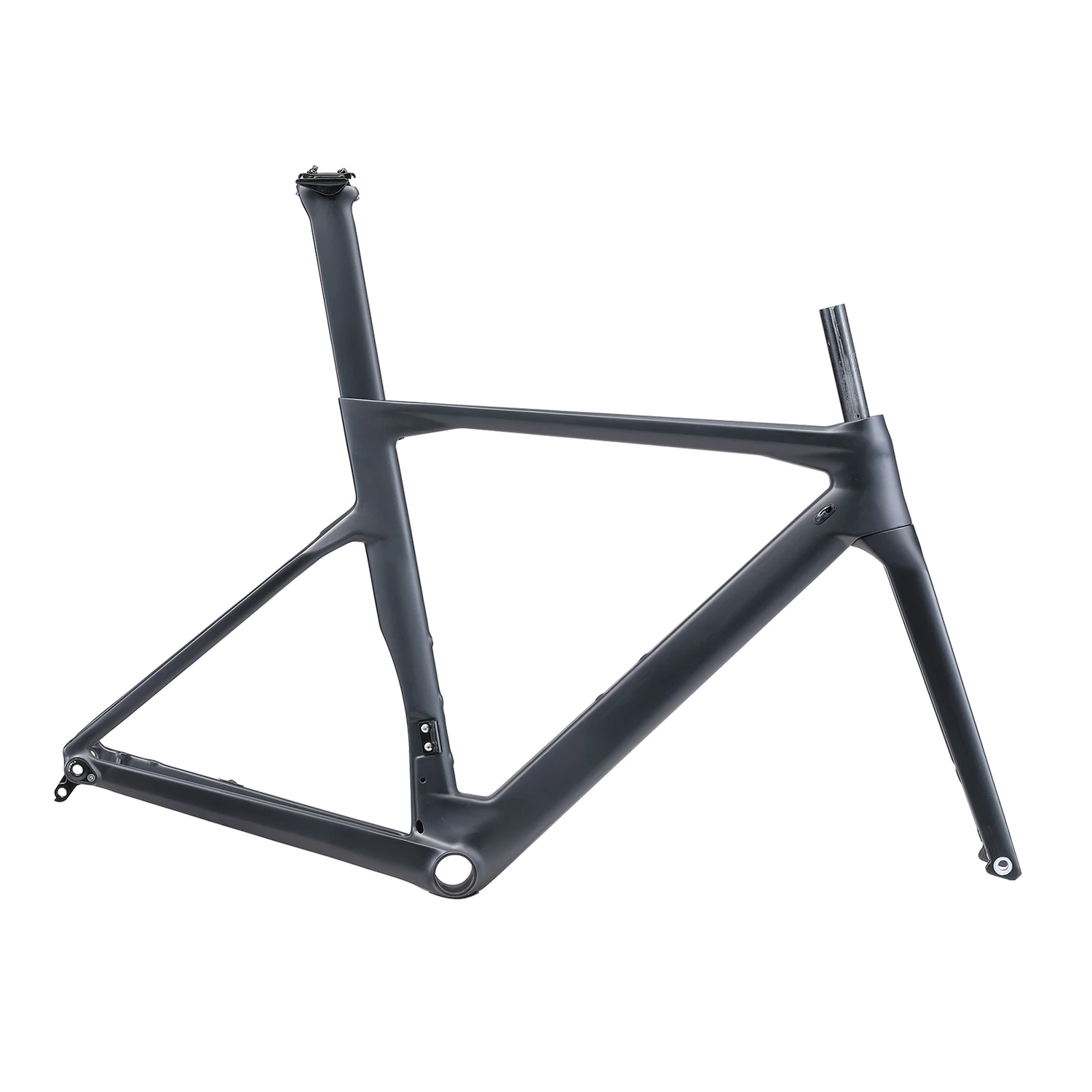  Новая велосипедная Рама из углеродного волокна AERO Disc road frame T800 плоская рама для дорожного