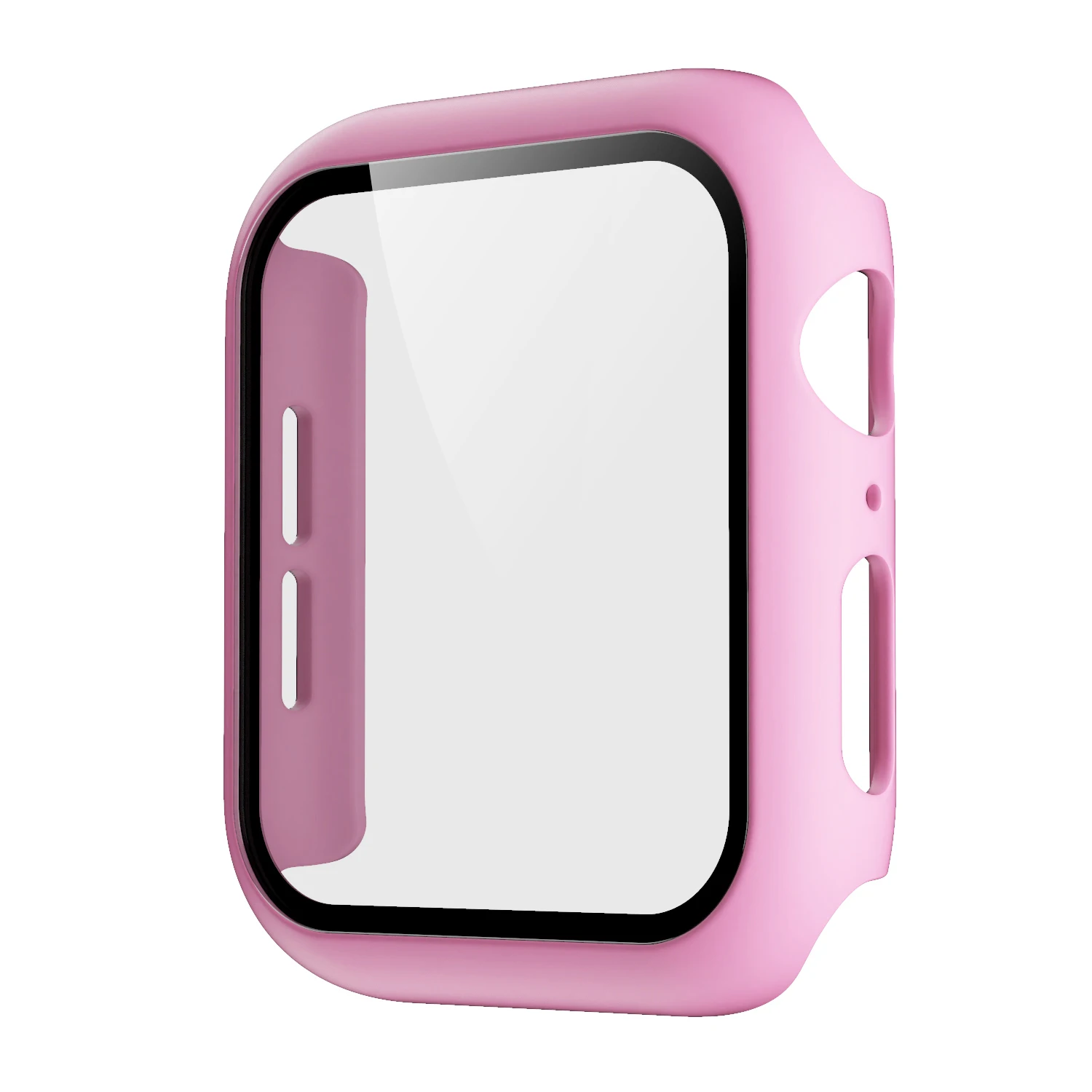 Wholesale 38mm/40mm/42mm/44mm Iwatch 1 2 3 4 5 Watch Case Cover PC+ tempered glass Oil Injection Color
