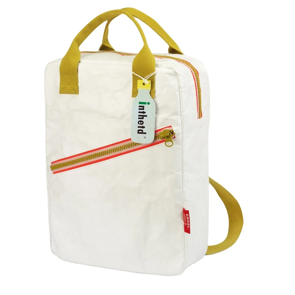 custom Lightweight waterproof DuPont untearable strong tyvek paper tote backpack with enough room