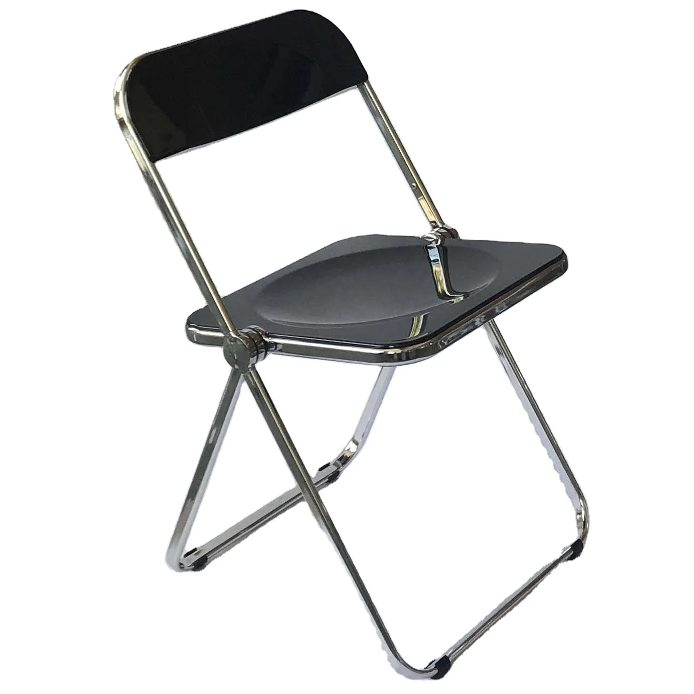 Hot Sale China Furniture Dinner Clear Acrylic Folding Chairs Banquet Acrylic Chair folding modern dining training chair