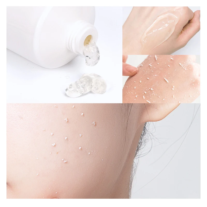 OEM ODM Facial Exfoliants Blackheads Enlarged Pores Wrinkles Skin Care Perfecting Exfoliating Peeling Gel Facial Cleanser (new)