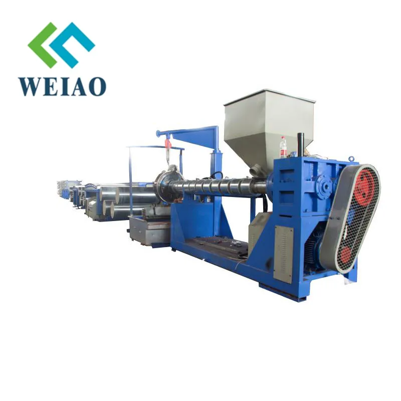 Discount Pp Hdpe Bag Tape Flat Yarn Extruder Making Machine