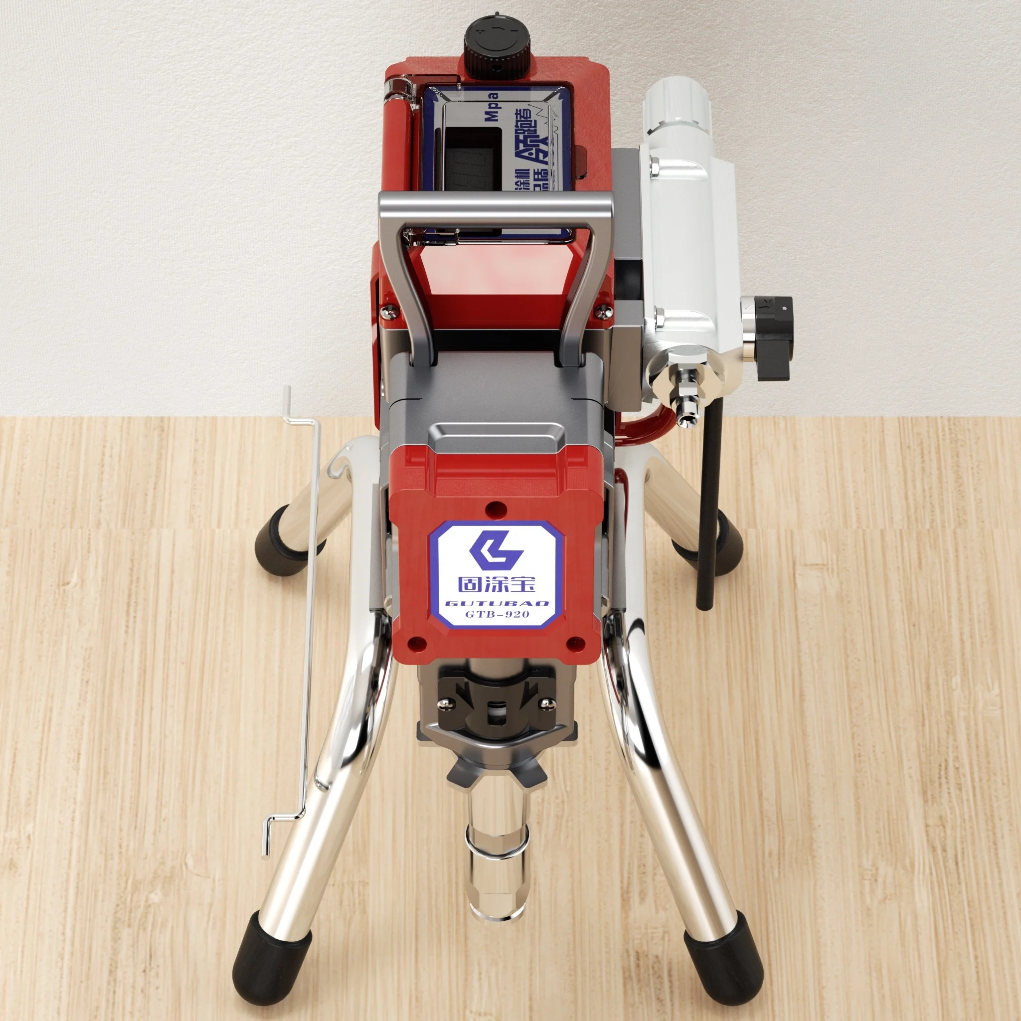 GTB-920 High pressure electric paint sprayer equipment building wall piston pump airless gun airless paint sprayer electric