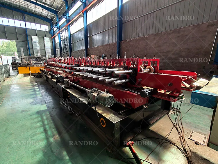 RANDRO Automatic Ventilated Cable Tray Steel Trunking Roll Forming Making Machine