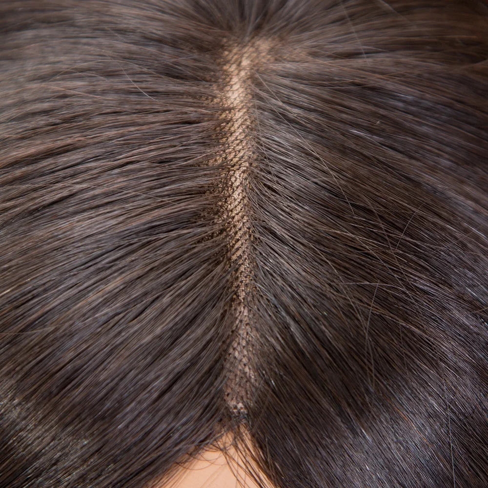 16 inch european natural hair monofilament wave wigs in stock cuticle aligned hair