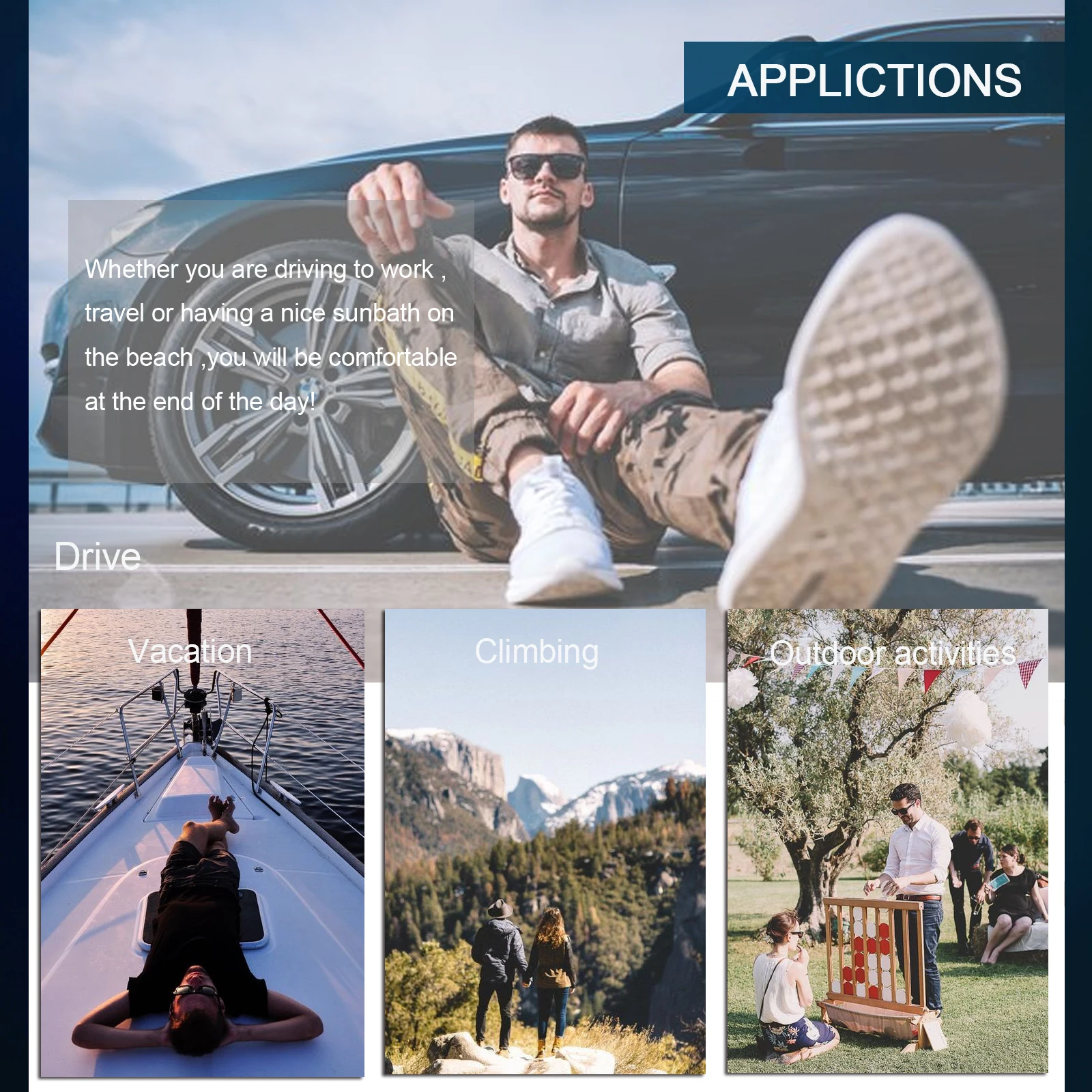 Exquisite graceful sunglasses stylish reduce glare reflect protect traveling sunglasses good smart glasses with camera