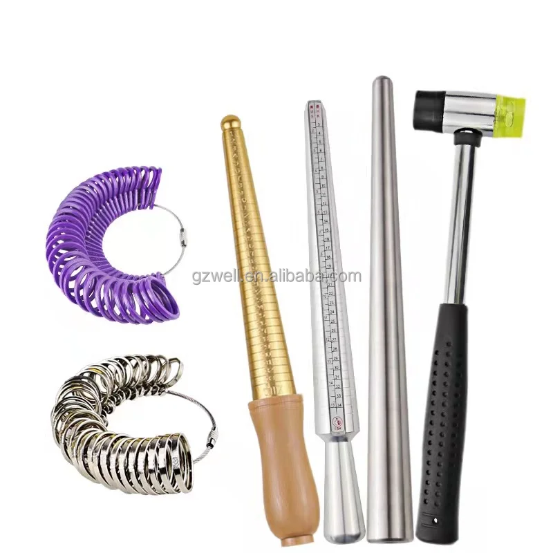 Jewelry Tools Ring Measurable Sizes Tool Finger UK US Ring Measurement Stick Adjustment Tool