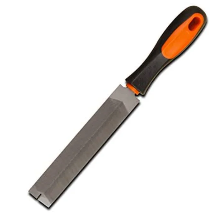 Directly supplied by the manufacturer High Carbon Steel Hand Saw Sharpening Tool Tapered Files with Handle