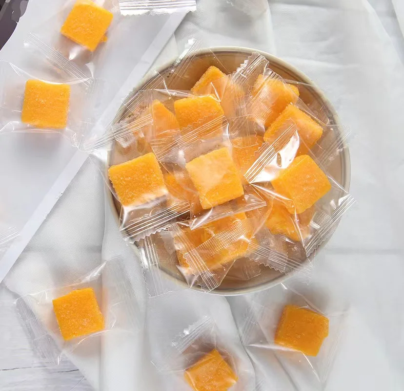 Multi Style Package Sweet and Sour Fruit Fudge Jelly Fruit Candy Mango Chewy Candy Mango Soft Jelly Candy