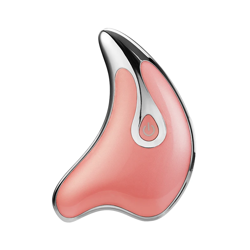 Best Facial Massage Galvanic Current Beauty Device Mini Triangle Skin Tighten Gua Sha Equipment Rechargeable