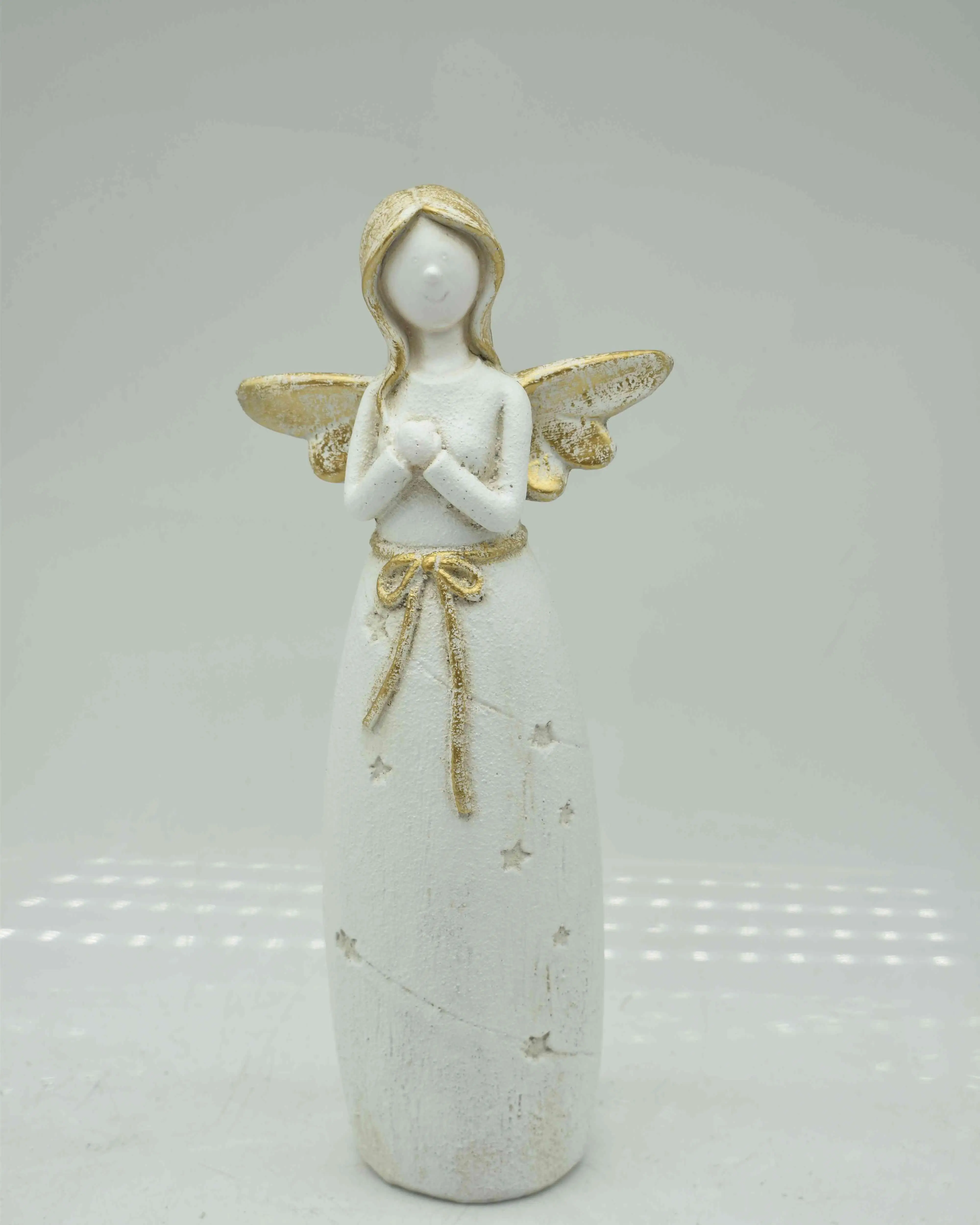 Creative Prayer Angel Art Home Desktop Ornaments Resin Decor Handmade Crafts Guardian Fairy Angels Statue Figurine