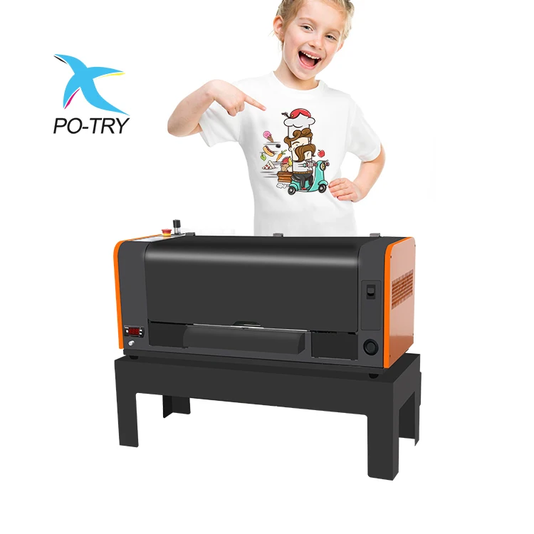 Po-try New Offset Printing Transfer Technology A3 DTF PET Film Printer DTF Printer Machine with DX9 Print Head for Epson