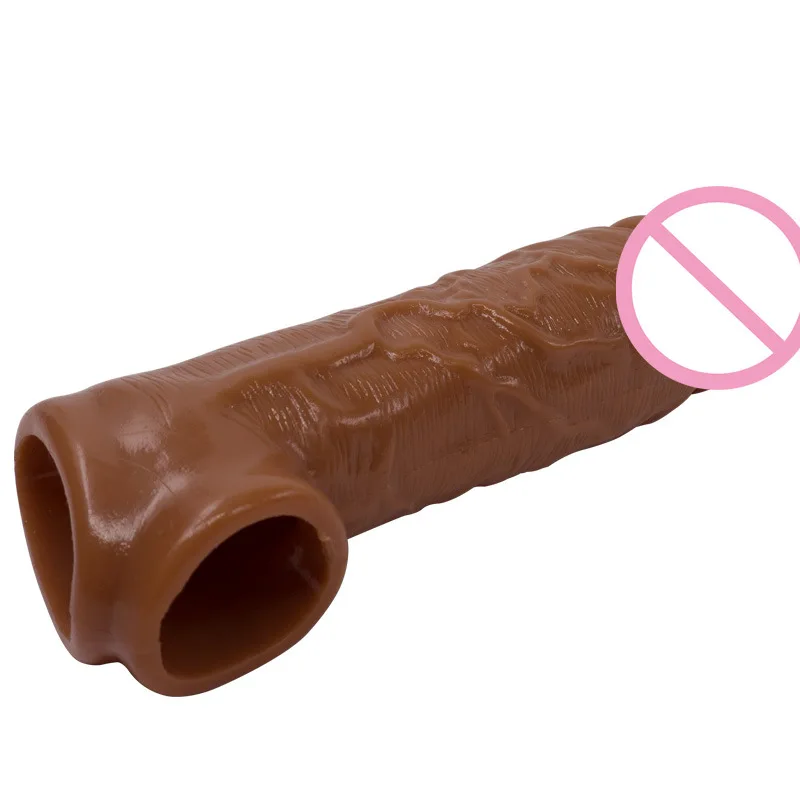 Male use penis wears the condom to suit the size penis lengthens thickens the contraception wolfsbane