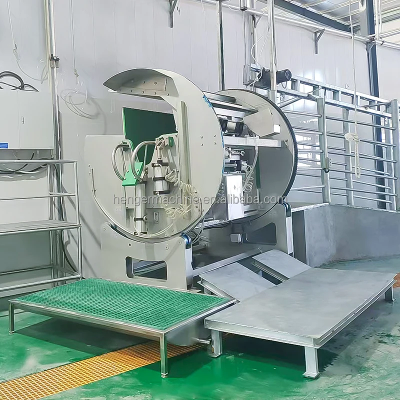 300 Heads Cattle Slaughtering Equipment Cow Sheep Slaughter Machine For Slaughterhouse