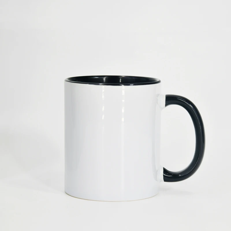 US Warehouse 11oz Sublimation blanks Ceramic Mugs with Logo Custom Drinking Cup with Handle
