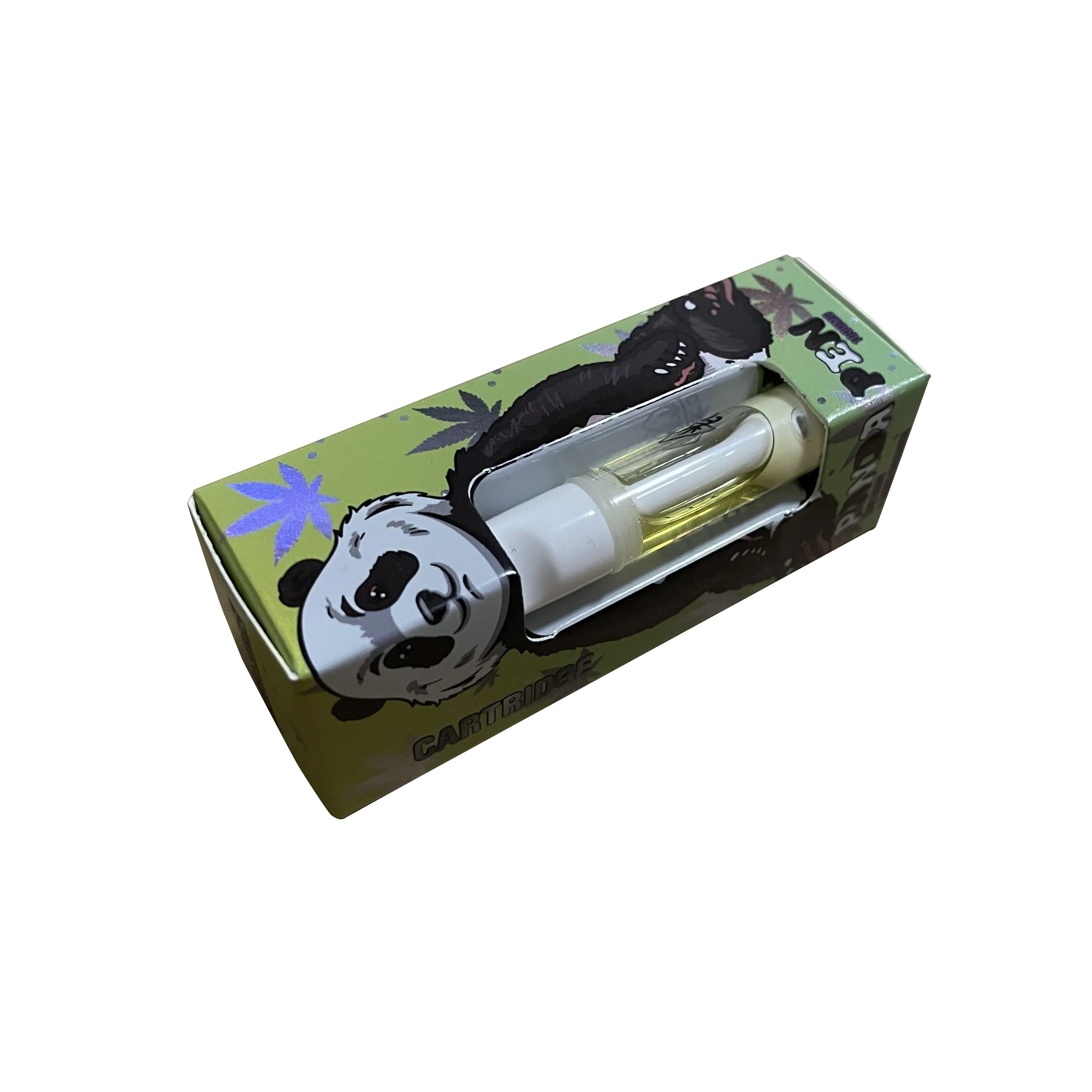 Accept custom order Dabwood flat 1.0ml 0.5ml cardboard cartridge packaging package packing box