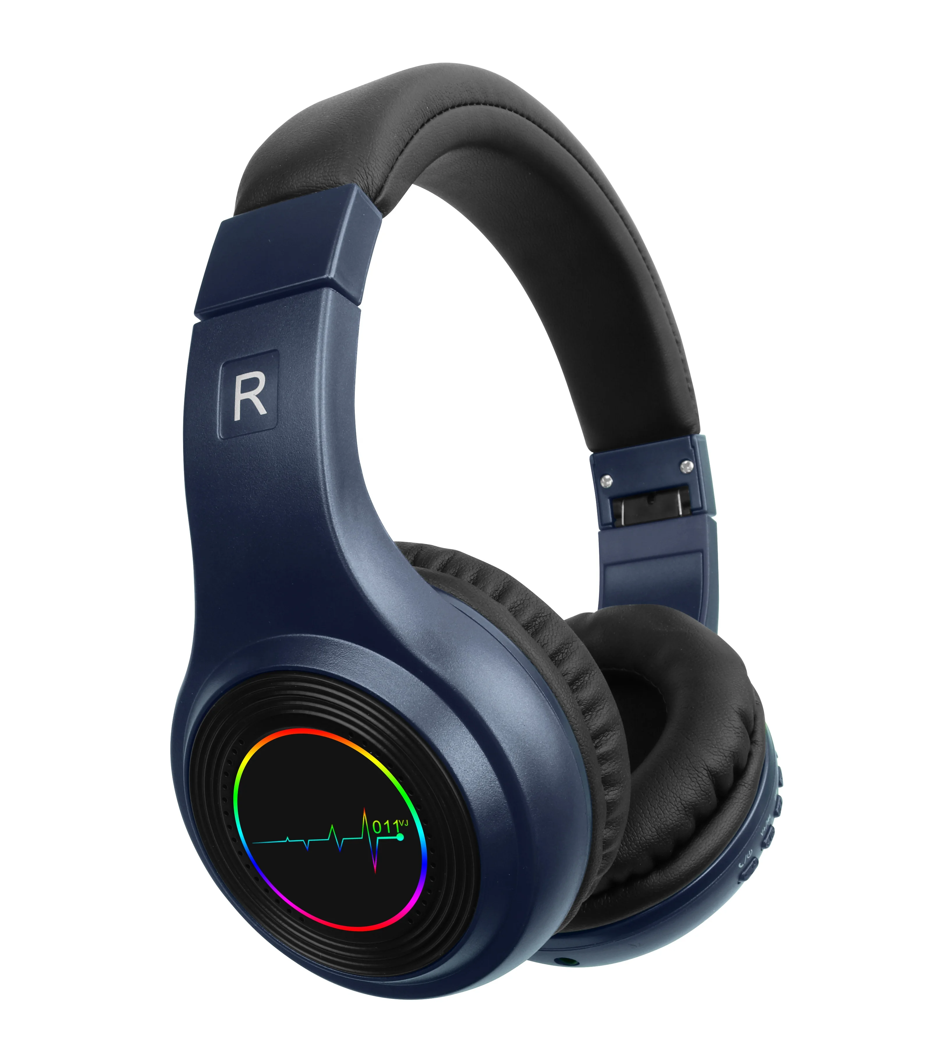 Custom OEM FM Radio TF card ABS Deep Bass Bluetooths Over Ear Stereo Headphone Earphone Headset