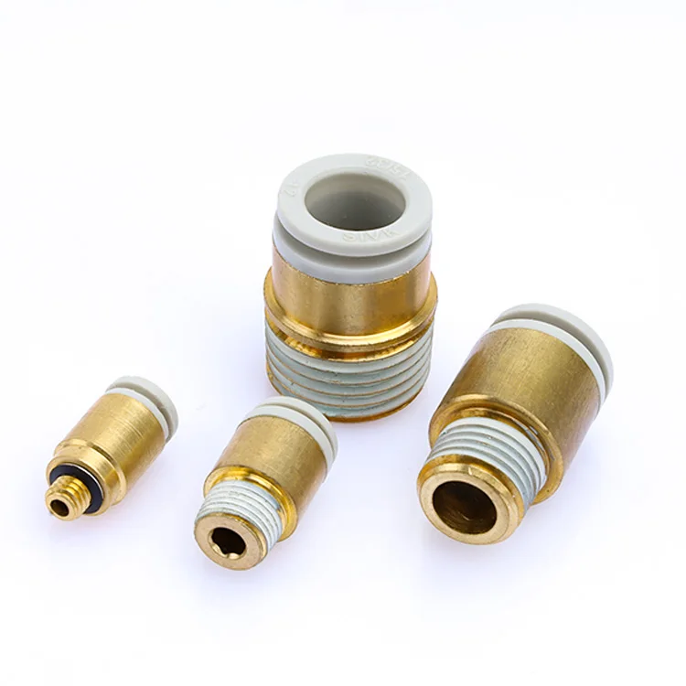 SMC type air pneumatic fittings KB2S 6mm  8mm straight Push In Fittings For Connector