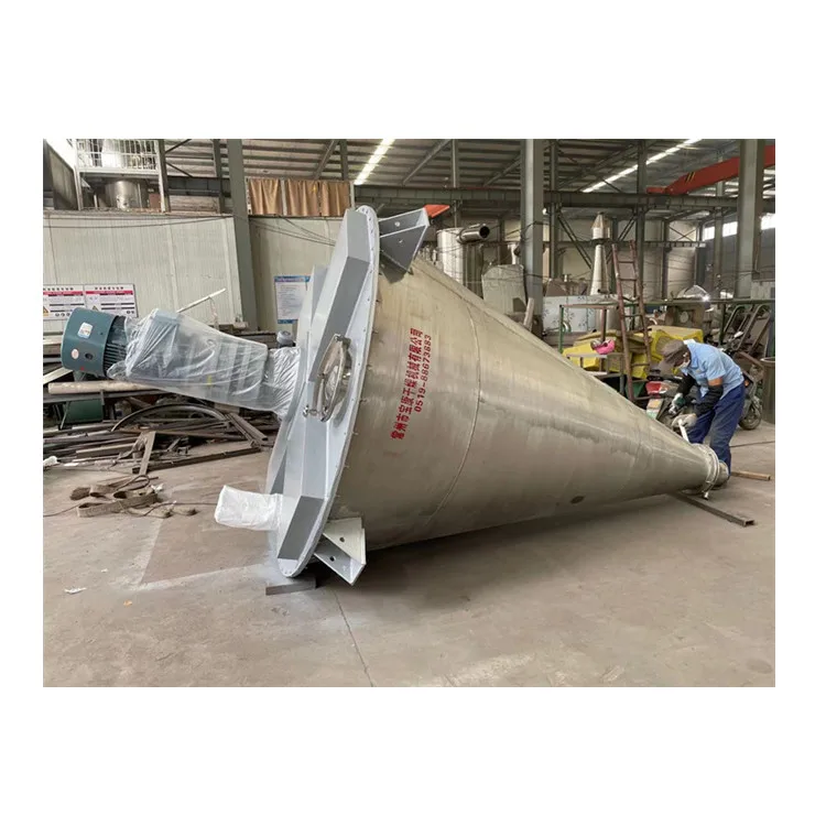 Baokang DSH conical double screw nauta mixer machine Double spiral cone shaped mixer Stainless Steel Conical Auger Screw Mixer
