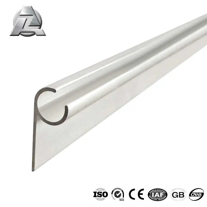 ZJD-KS108 караван одиночный алюминиевый keder рельсовый профиль штранг-прессования и ткани на