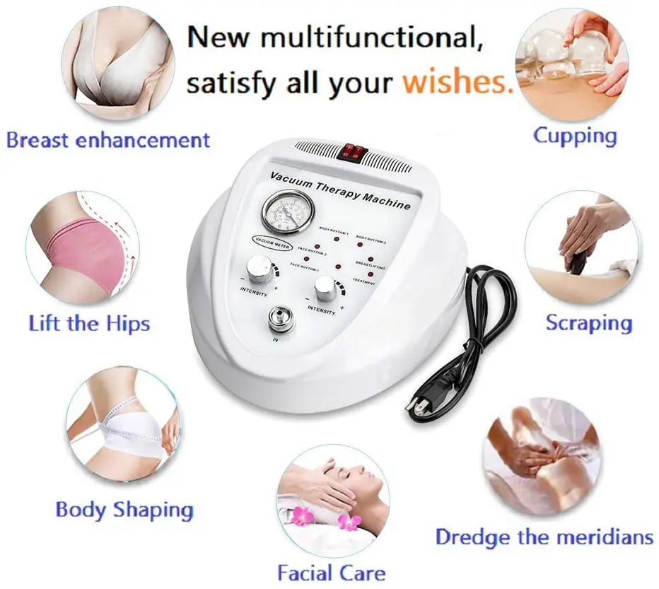 Breast Butt Massage vacuum suction Cupping machine Body Shaping Slimming Breast Hip Enlargement Beauty Device