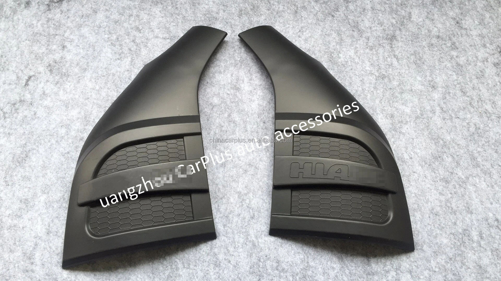 car accessories body parts front window triangle cover accessories black color  for hiace 2005-2008-2018