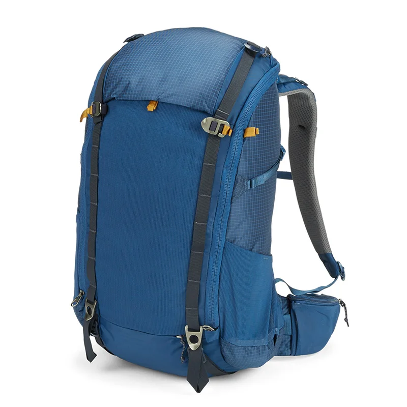 luxury brand popular design fashionable ultralight climbing hiking skiing backpack with rain cover hydration backpack