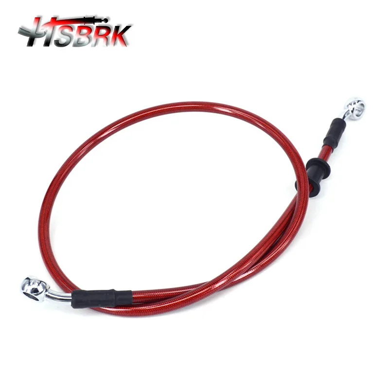 PTFE Brake Hose Resist High Temperature Flexible Racing Stainless Steel Braided Brake Hose 1/8 Clutch Brake Line SAE J1401 DOT
