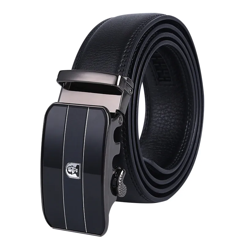 
Factory wholesale pu cowboy mens belts automatic buckle brands for men 