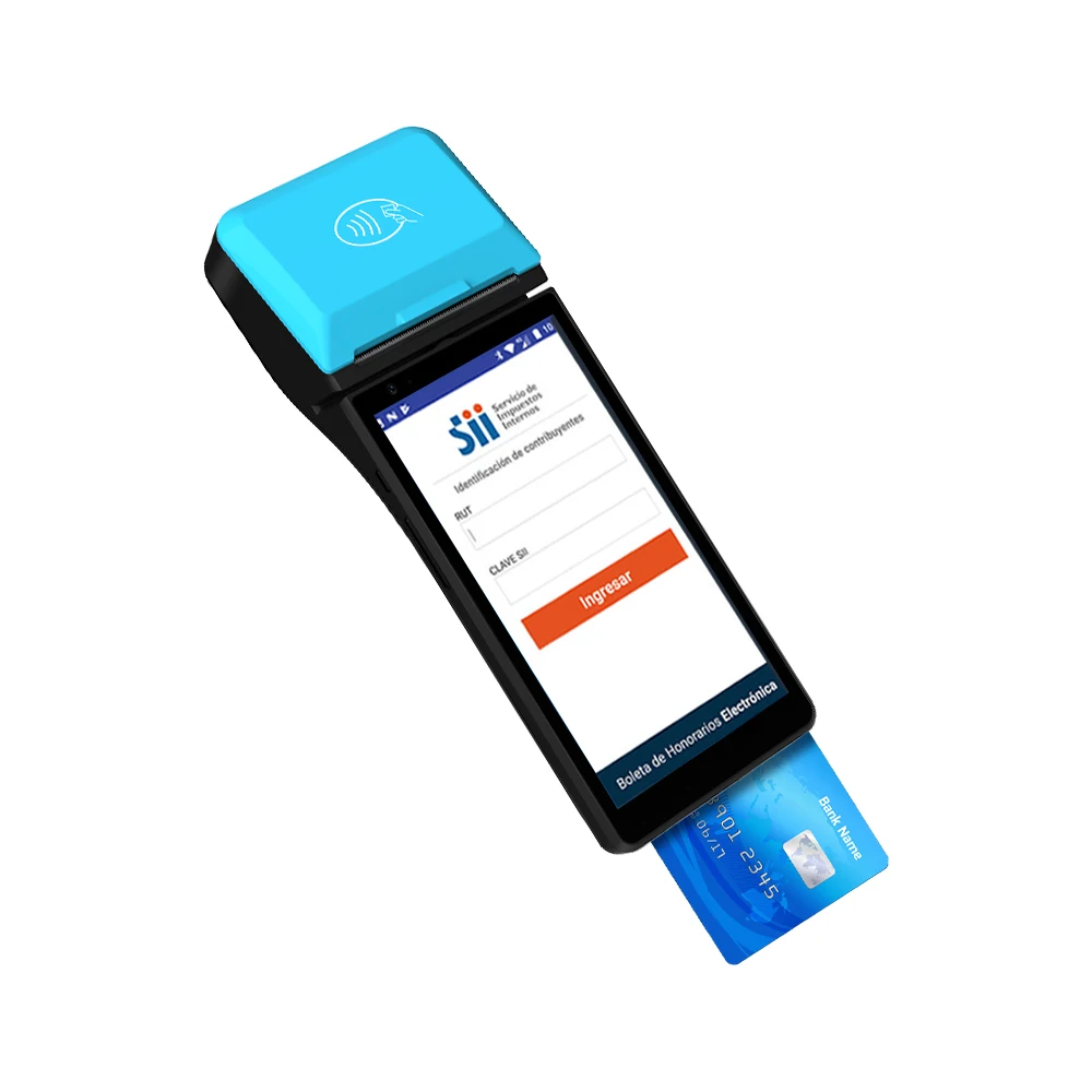 4G BT Wireless Handheld Mobile Android  Payment POS Terminal Z500