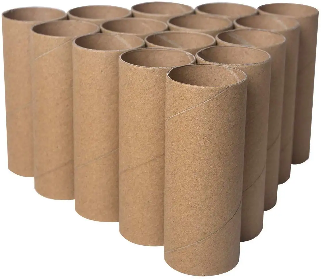  Eco Friendly Custom White Black Brown Round Cardboard Cylinder Paper Core Packaging Box Push Up Kraft Craft Mailing