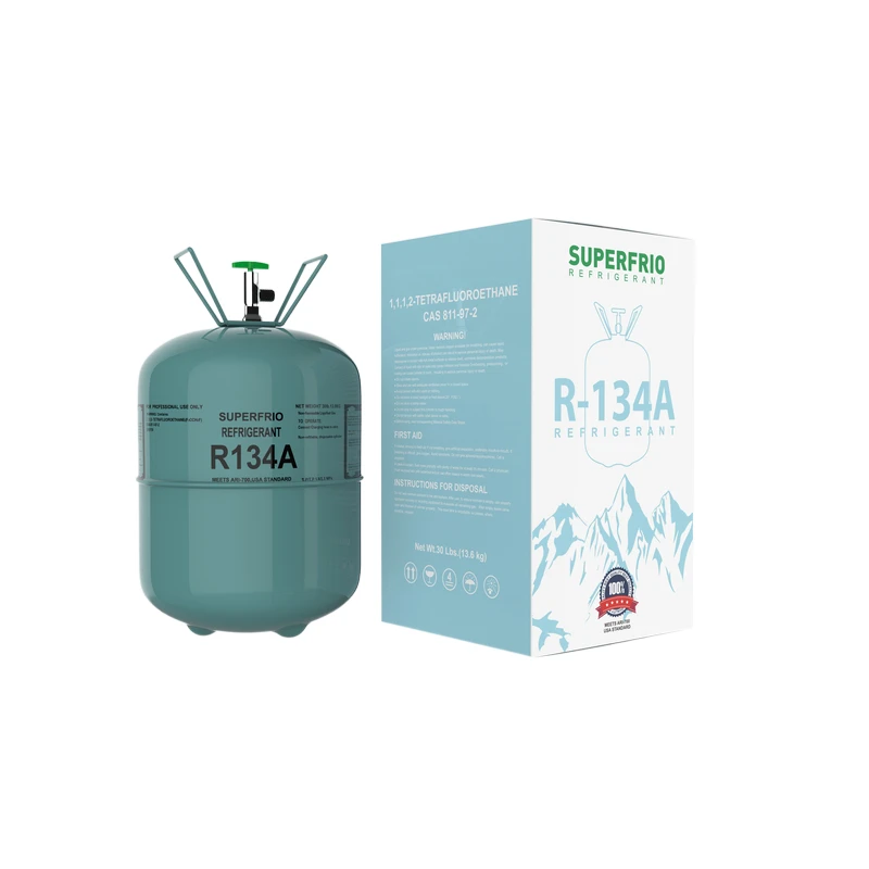 stocks 134a gas refrigerant r134a 30LB purity>99.99% r134a refrigerant gas