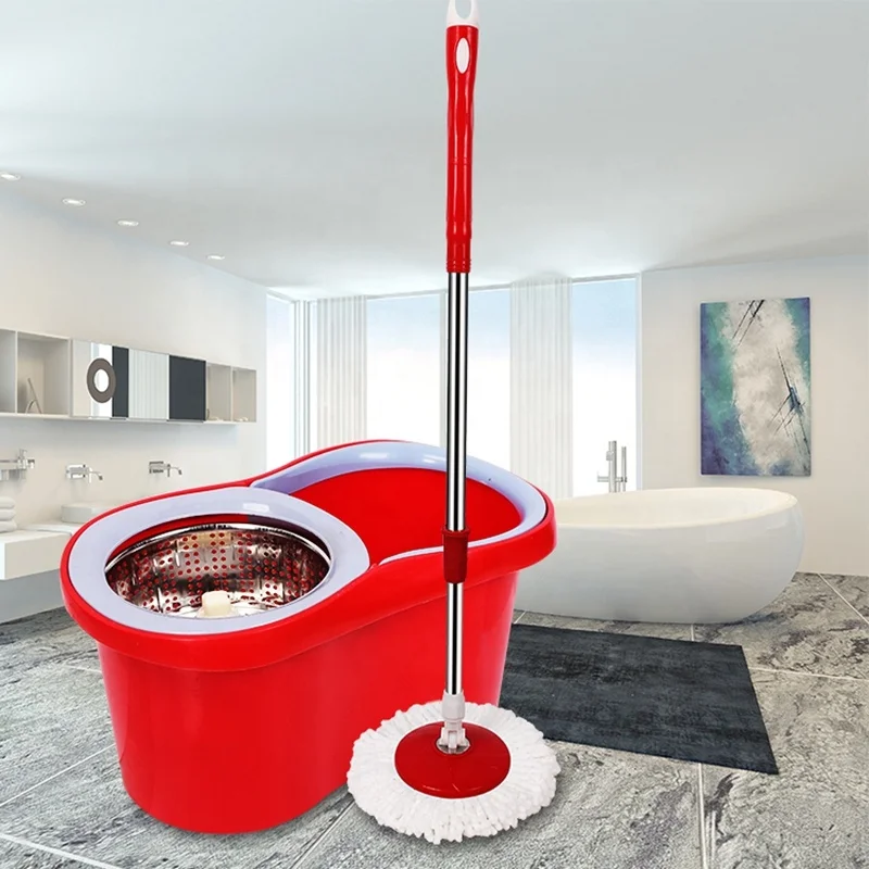 Оптовая продажа вращающаяся швабра пластиковая Волшебная Швабра из