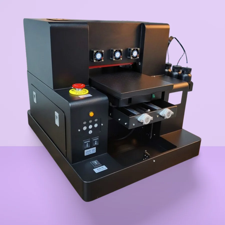 UV DTF Printer Machine Printing on Pvc/plastic/acrylic Plastic Flatbed Material UV Flatbed Printer