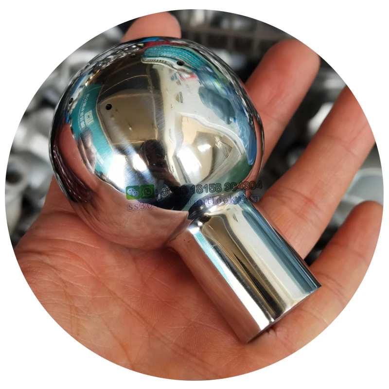Stainless Steel Female Cip Cleaning Spray Ball Pipe Fitting Rotating Tank Washing Nozzle CIP Rotary Spray Ball Cleaning Head