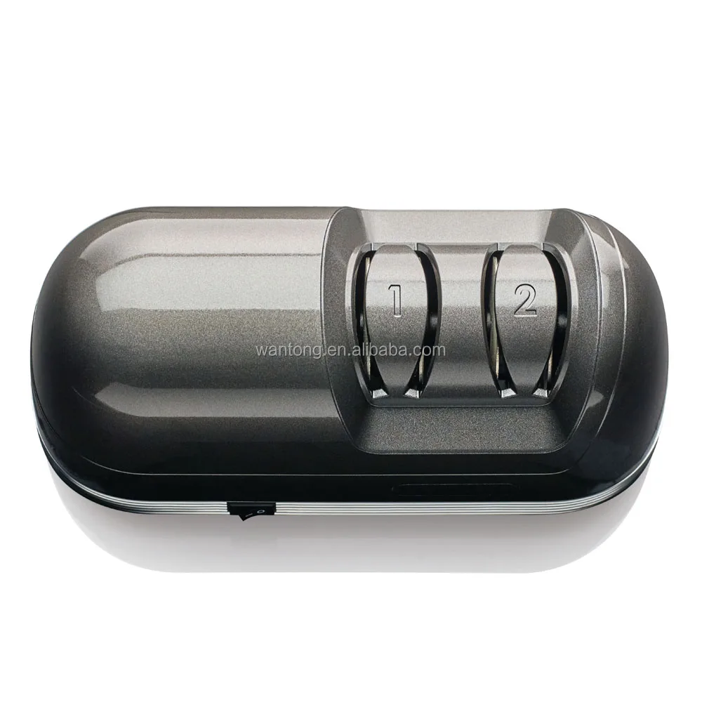 2 Stage Diamond Electric Knife Sharpener Hot Sale Kitchen Knife Grinder